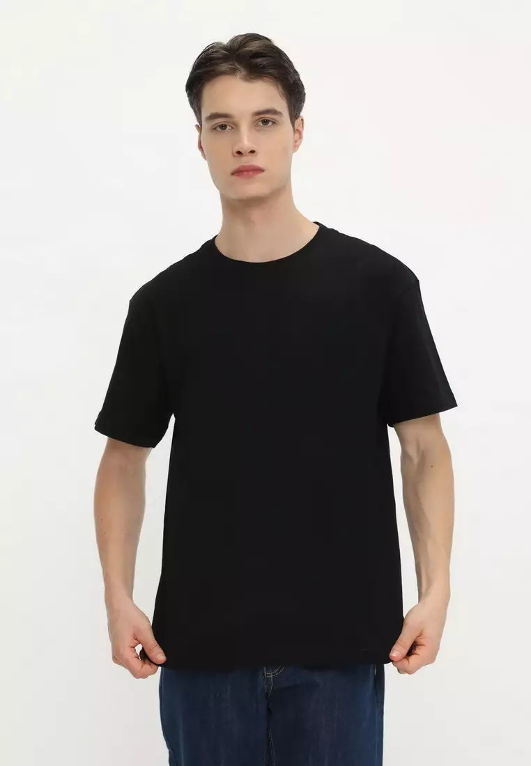 NX T-Shirt Cotton Combed Tebal Pria 207370321