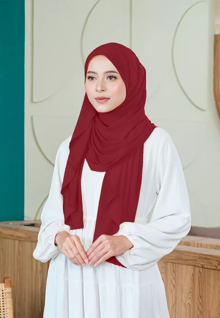 HIJAB INSTAN KELLY - MAROON