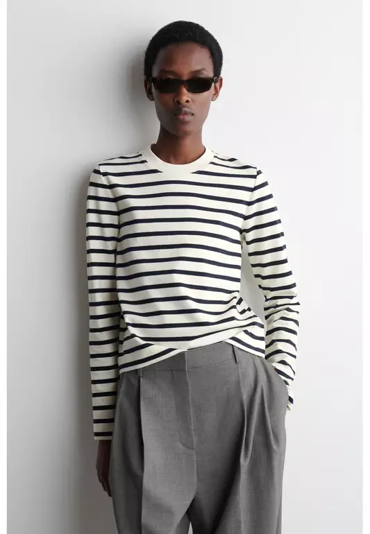 CLEAN CUT REGULAR LONG-SLEEVED T-SHIRT