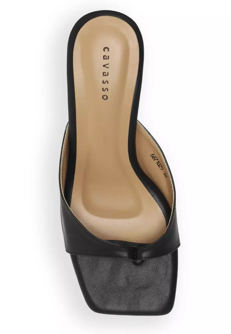 Cavasso Rossa Heels Black