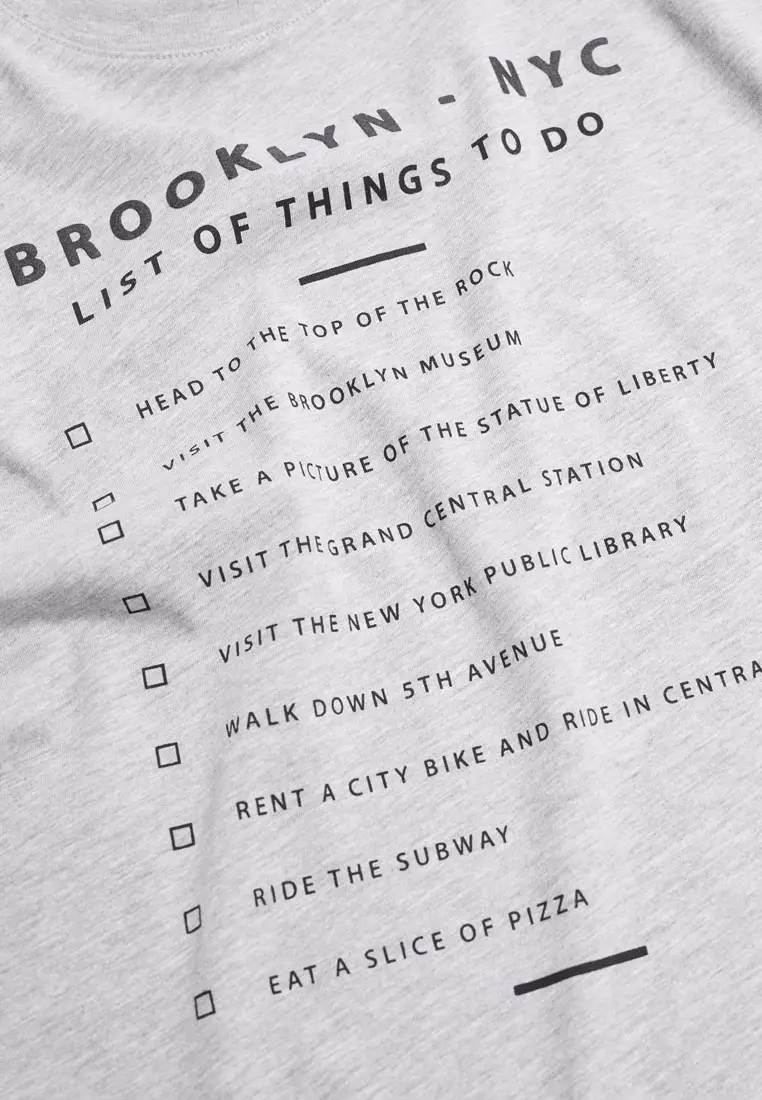 Teens Printed Message T-Shirt