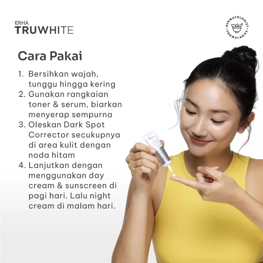 TRUWHITE Brigthening & Dark Spot Removal Set - Paket Pencerah Wajah