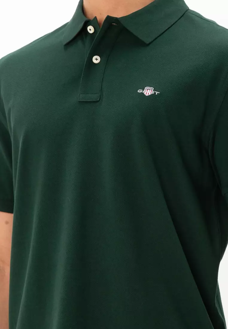 Shield Piqué Polo Shirt