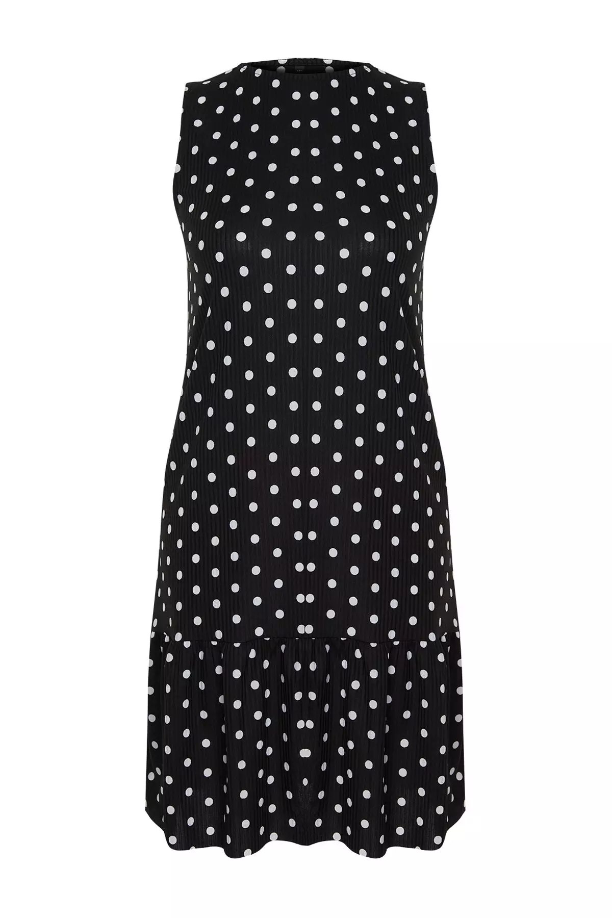 Plus Size Mini Sleeveless Dress