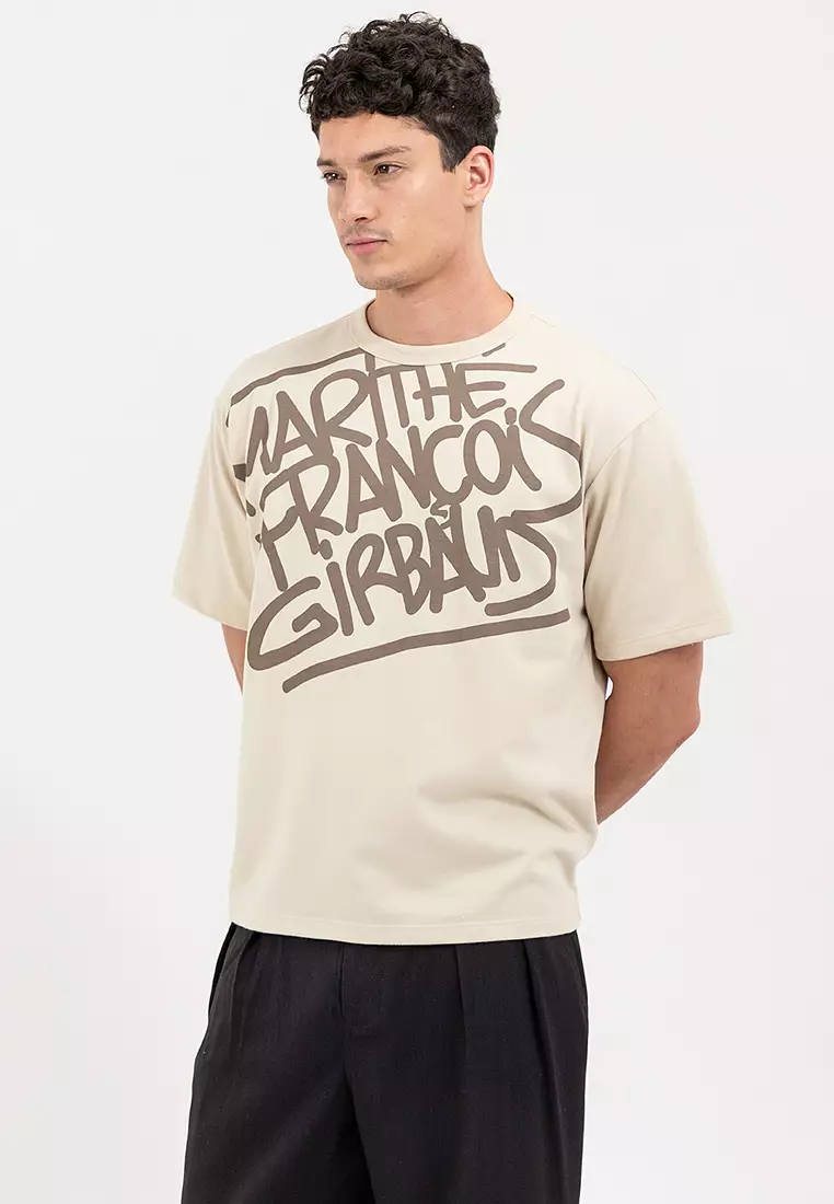Men's MFG Terry Tee Beige