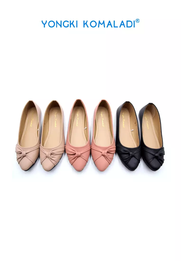 YONGKI KOMALADI MADELAINE FLATSHOES OL-EJM-803 - HITAM