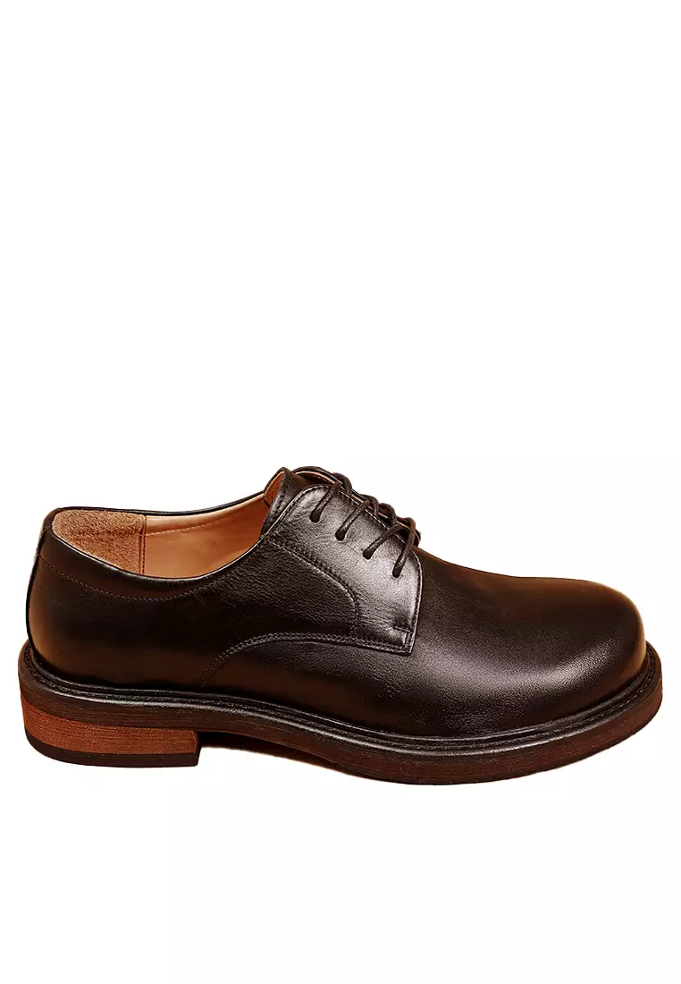 Discount on Twenty Eight Shoes  shoes - SKU: Platform Grain Leather Derby Shoes Mk2399