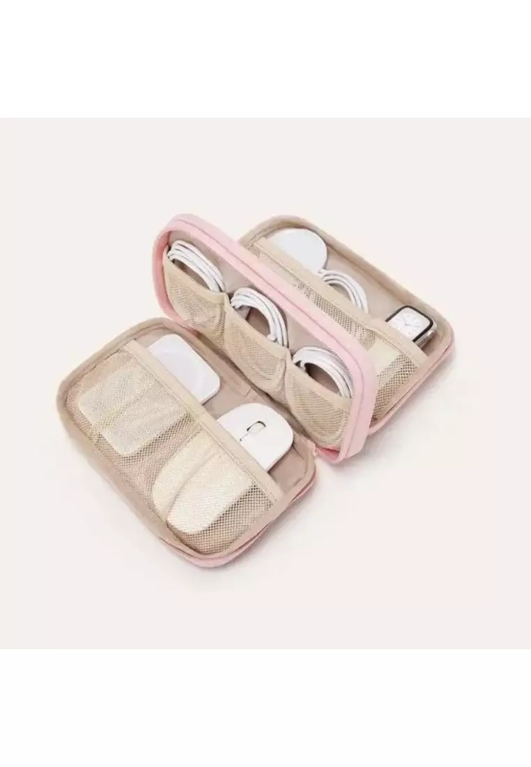 Bagsmart Bubble Electronic Organizer (Pink)