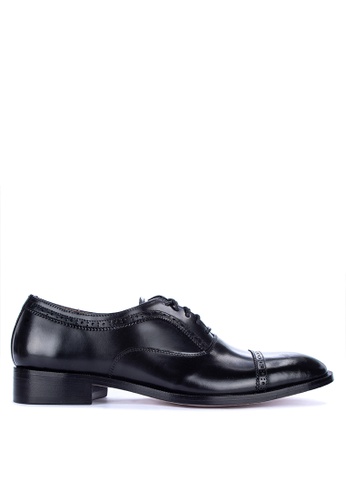 Bristol Shoes black Belisario Cap Toe Brogue Oxford 81AFCSH887AC24GS_1