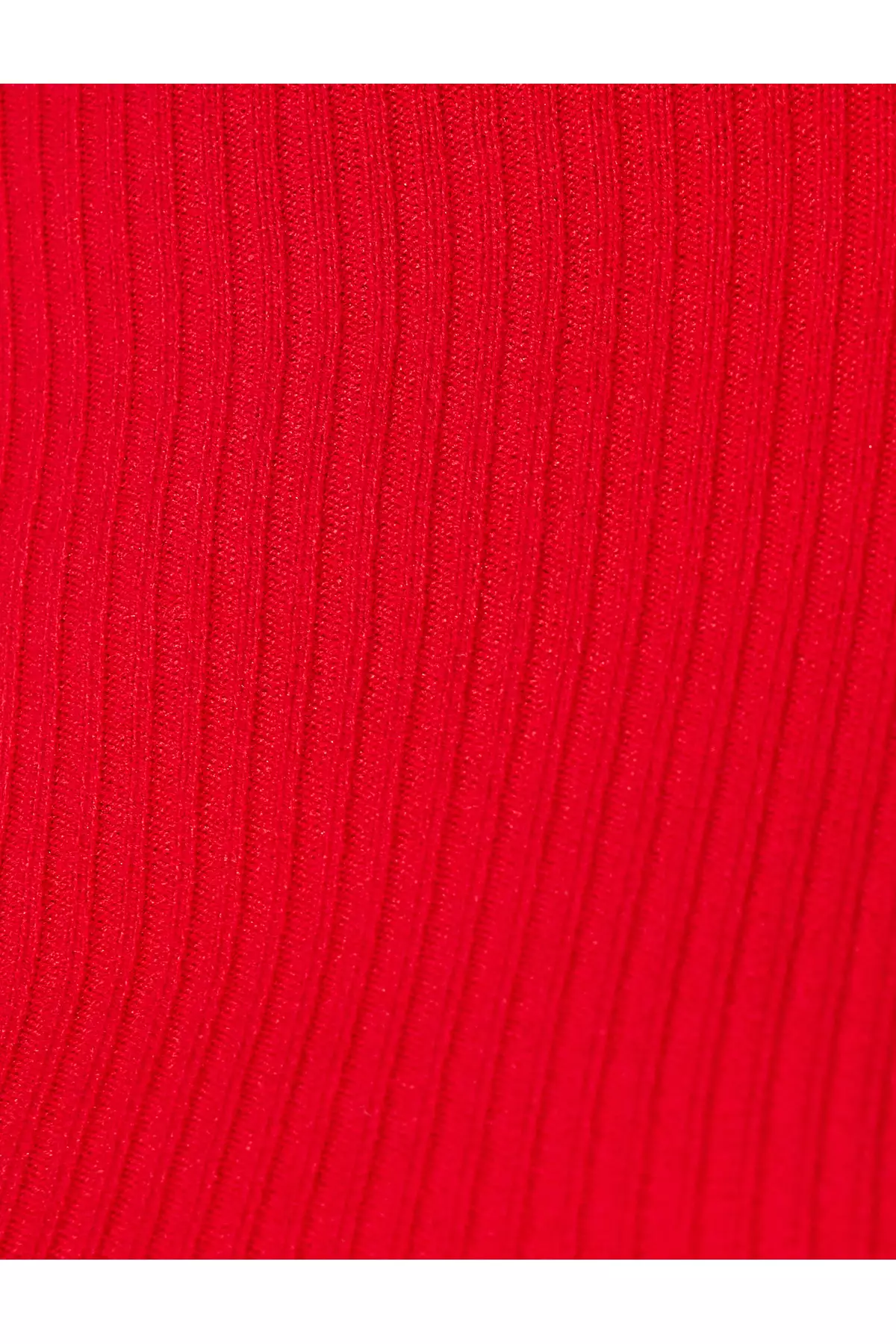 Long Sleeve Slim Fit Turtleneck Knit Crop Sweater