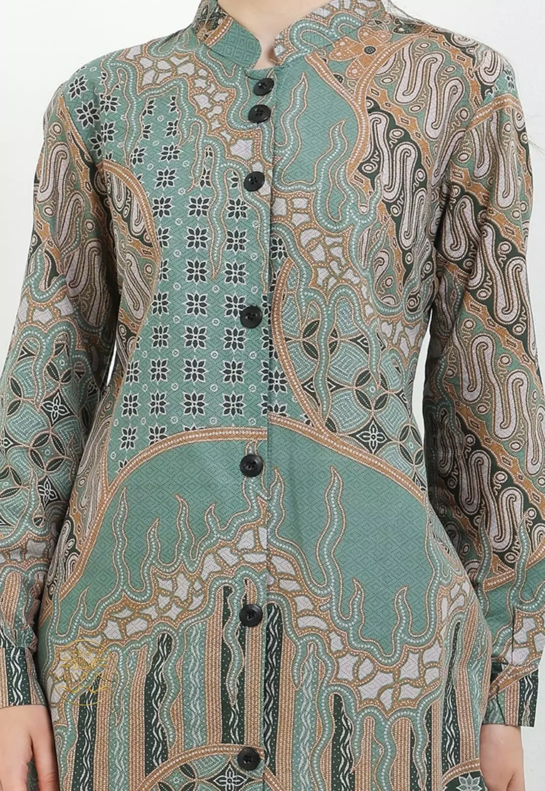 Tunik Batik Vlorin Sage Premium NLN
