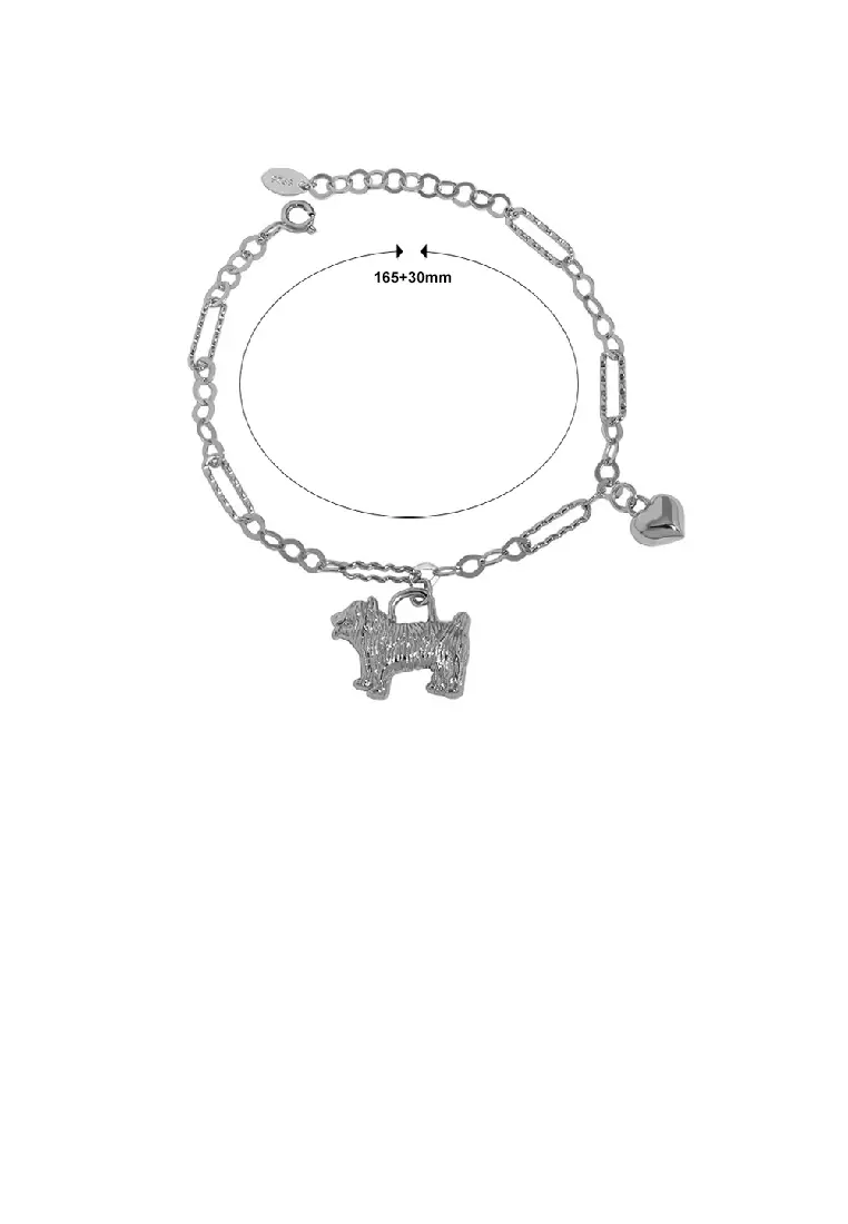 Cute sterling hotsell silver bracelets