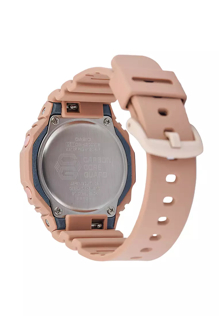 Casio G-SHOCK Jam Tangan Wanita - Pink - Resin - GMA-S2100NC-4A2DR