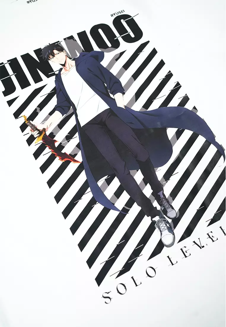 Ryusei x Solo Leveling | Tshirt Sung Jinwoo White