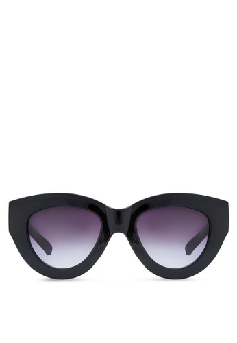 Selena D型粗框太陽zalora時尚購物網評價眼鏡, 飾品配件, 飾品配件