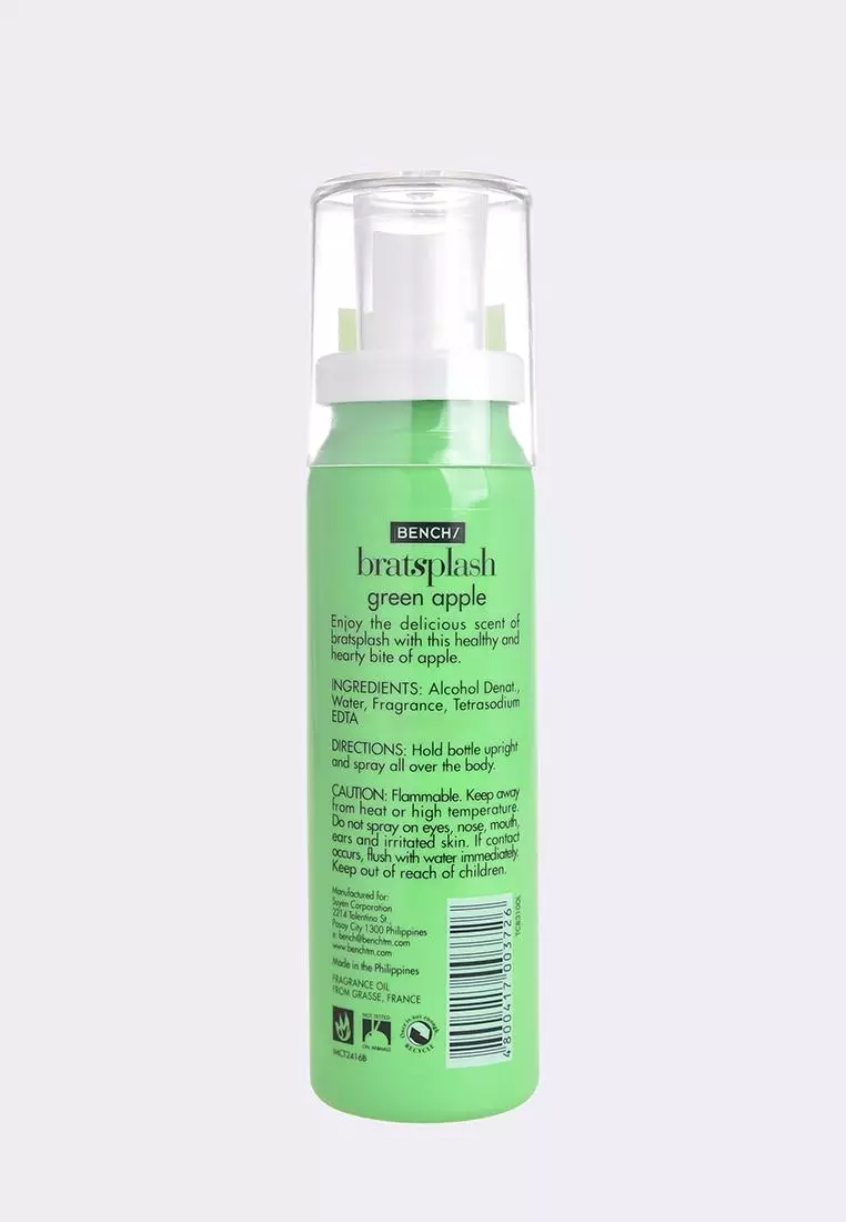 Green Apple  Bratsplash Body Spray