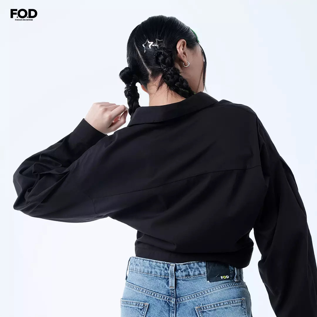 Kemeja Wanita Shena Black