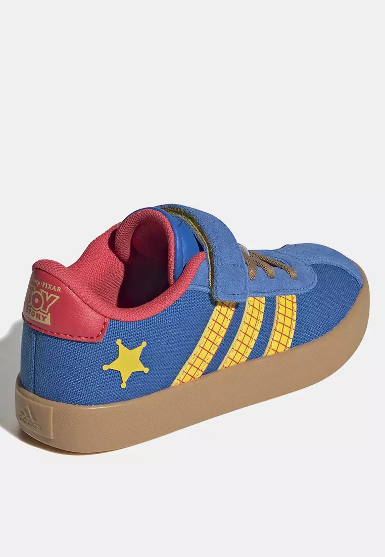 Lifestyle PIXAR TOY STORY VL COURT 3.0 SHOES CHILDREN Unisex Blue JQ4382