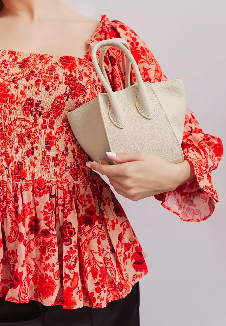 LU Mini Satchel - Cream Beige