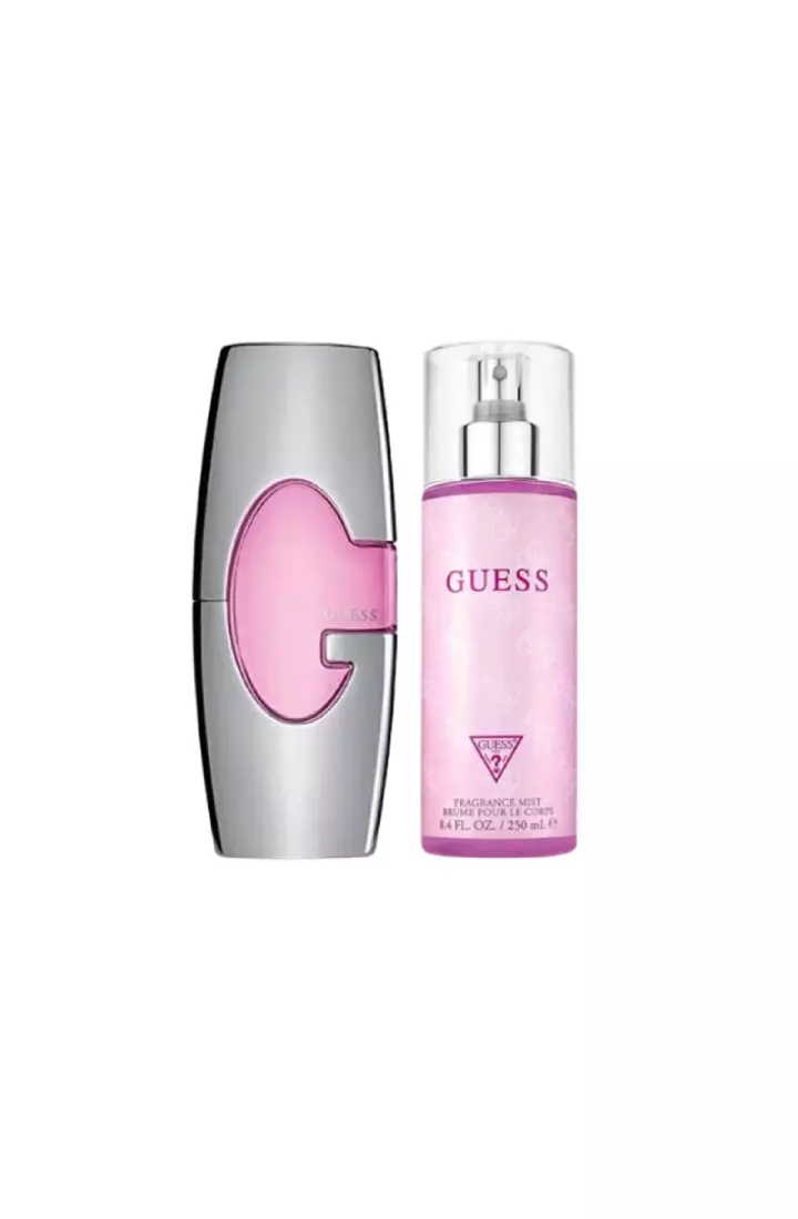 Jual Guess Guess Pink Fragrance Mist Set (Parfum Wanita) Original 2024