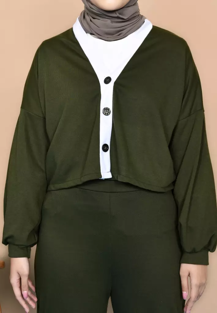 Zalfa Button Outer Army M16030 R73S3