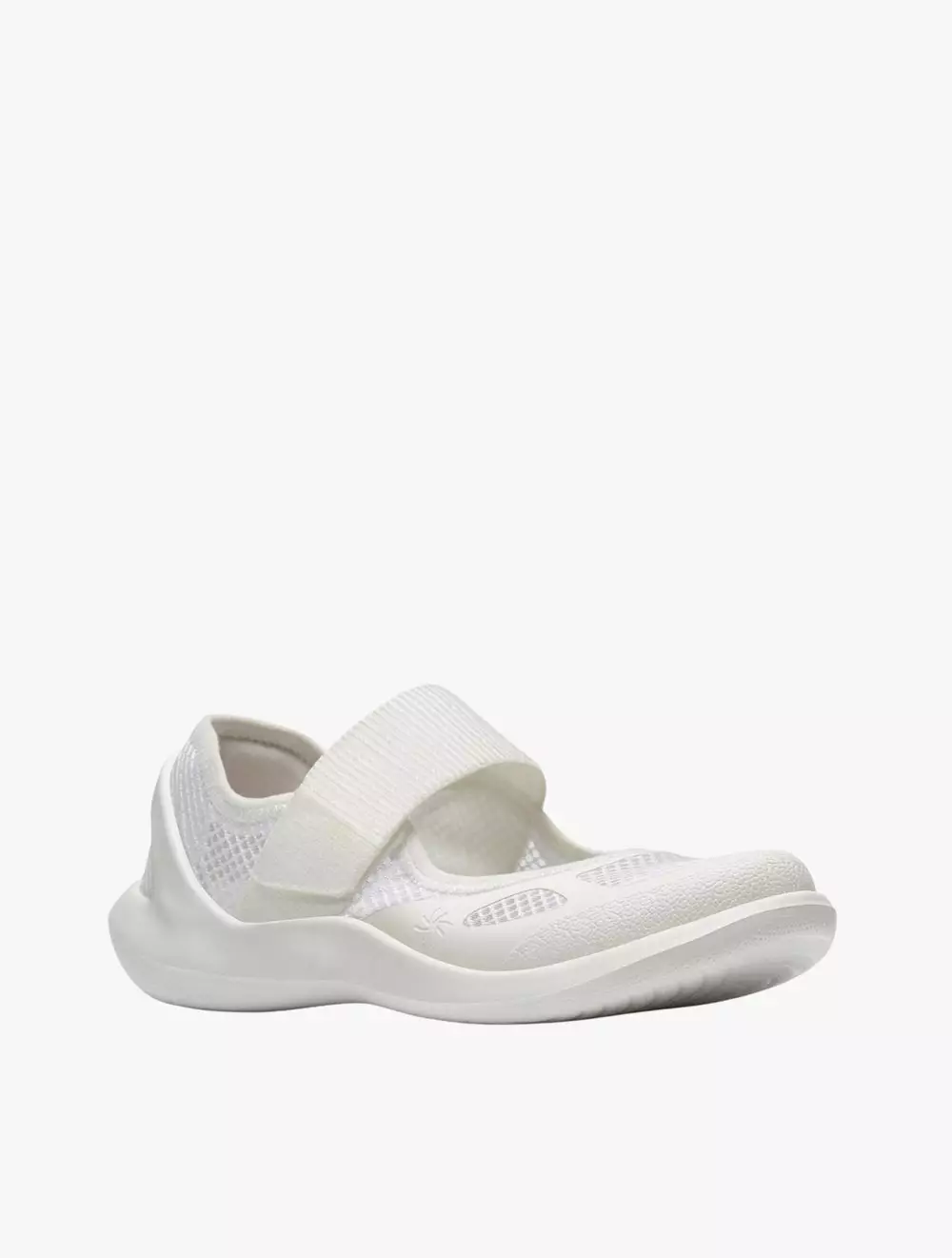 Clarks Women's Solevana Strap - White