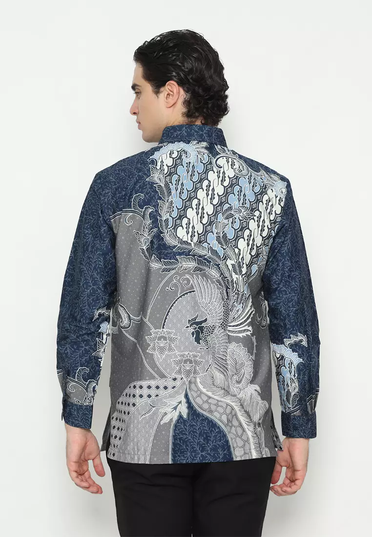 Hadinata Batik Kemeja Panjang Furing Superfine Jaya Jiva