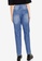 MISSGUIDED blue Double Knee Rip Riot Jeans DA2FAAA797D355GS_1