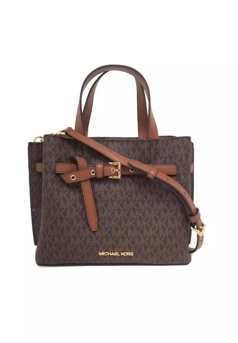 Michael kors new arrivals logo satchel