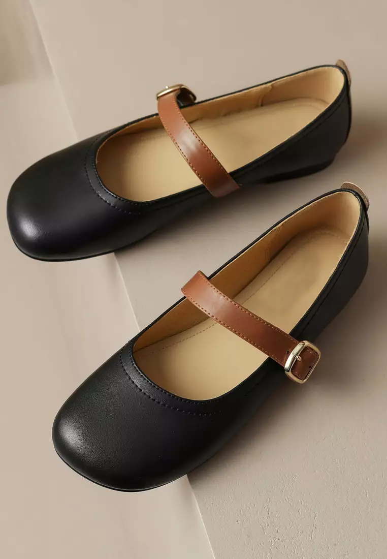 Mary jane hot sale flats shoes