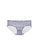 ZITIQUE grey Women's Cute Rose Pattern Lace Lingerie Set (Bra and Underwear) - Dark Grey 3A725US22A5309GS_3