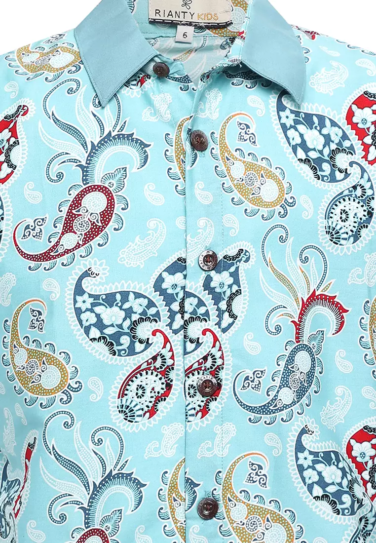 Hem Anak Baju Laki Laki Lengan Pendek Dillon Tosca