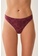 DAGİ red Bordeaux String Slip, Animal Print, Normal Fit, Underwear for Women 25A39US527B0F9GS_1