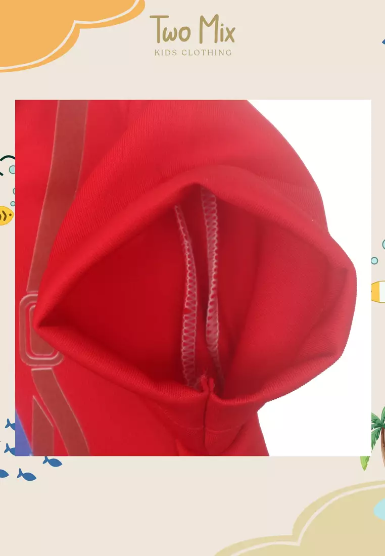 TWO MIX - Setelan Kaos Anak Laki Pria Celana Stretch 1-12 Tahun 4199