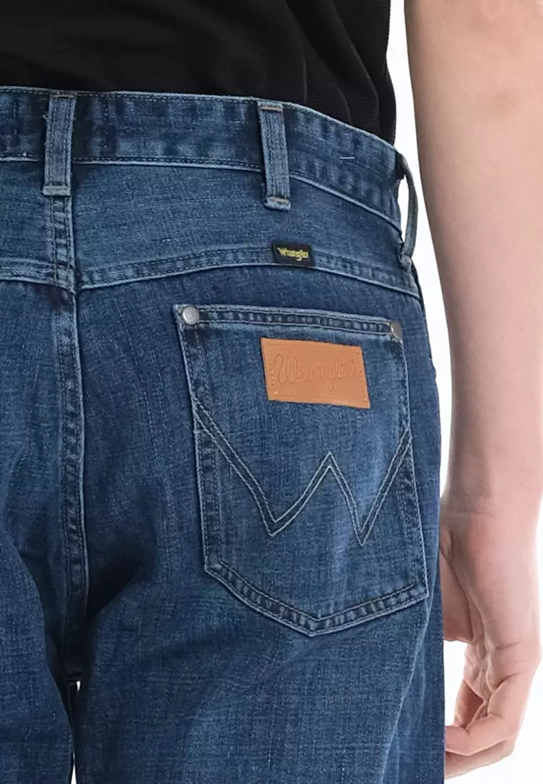 Frontier Relaxed Straight Denim Jeans for Men in Wranch Color