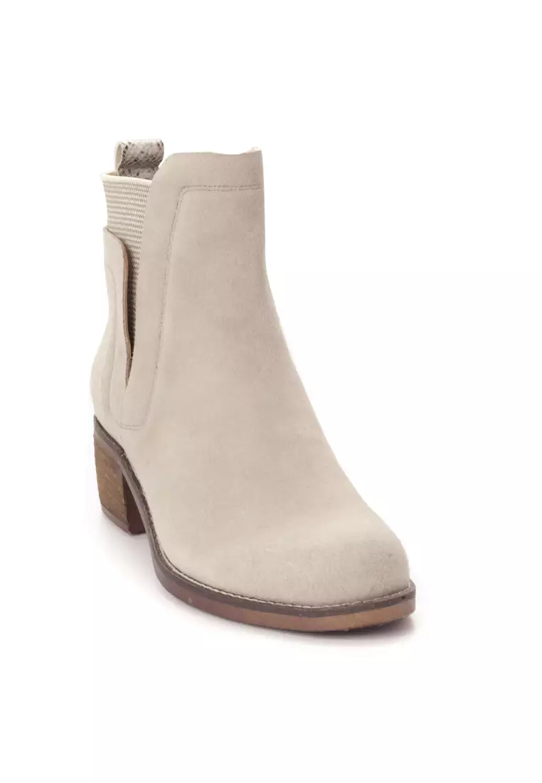 Chelsea boots cheap beige suede