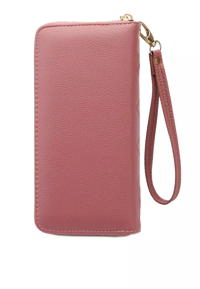 Women's Long Zipper Wallet (Dompet Panjang Ritsleting Wanita) - Ungu