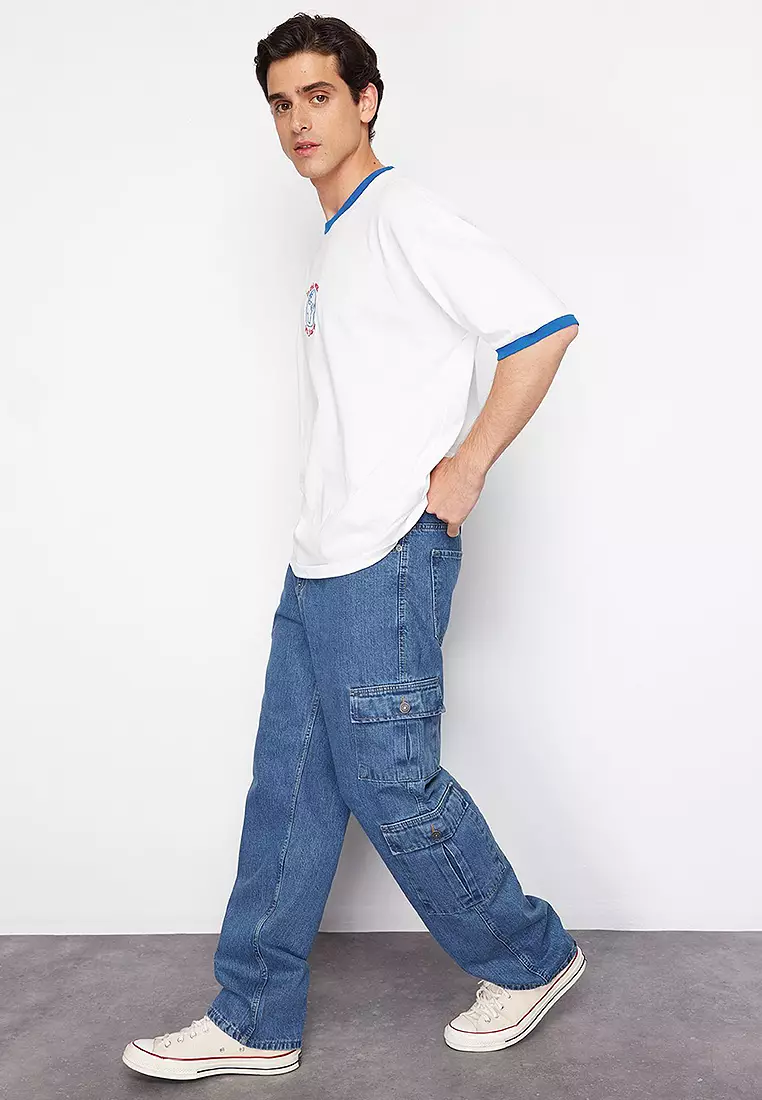 Cotton Cargo Jeans