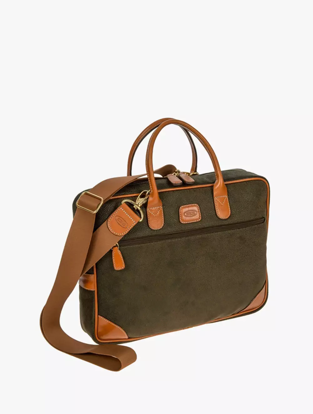 Bric's Life Briefcase Olive - Olive