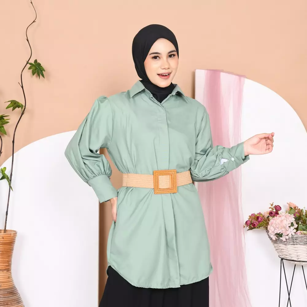 Ateera Tunic - Soft Matcha M20068 R97S2