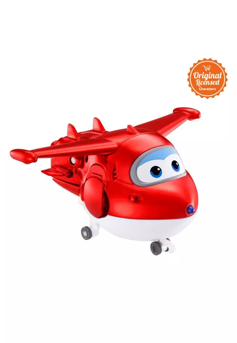 Jual Character-Land Super Wings 5 inch Shining Transforming Jett ...