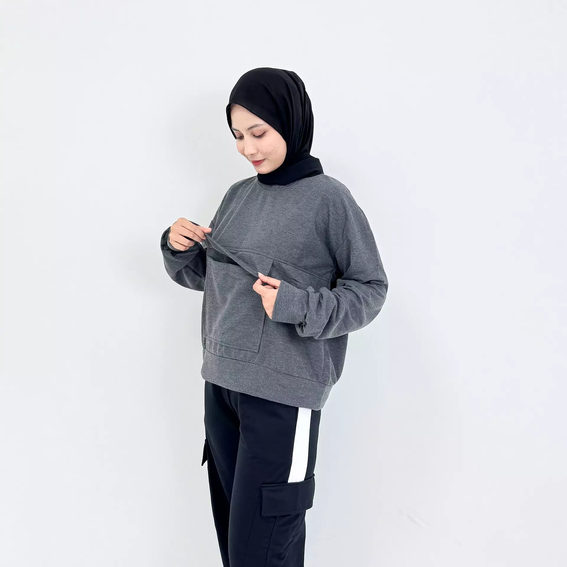 Tanaya Cargo Sporty Set [Setelan Training Olahraga Babyterry]