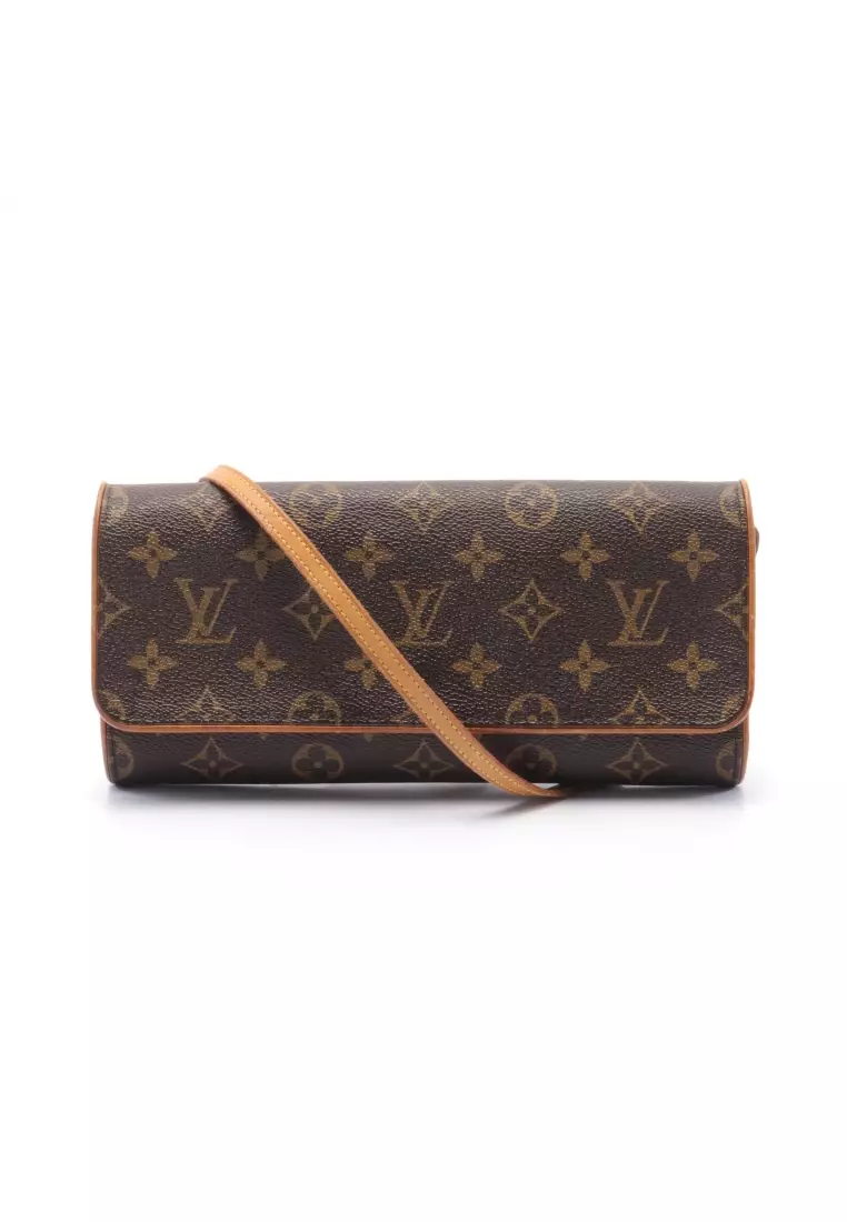 Louis Vuitton Pochette Cle Pouch Black Canvas for sale online