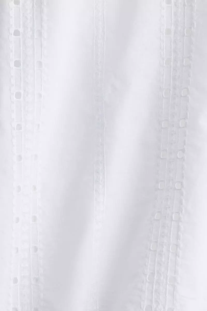 Embroidered cotton blouse