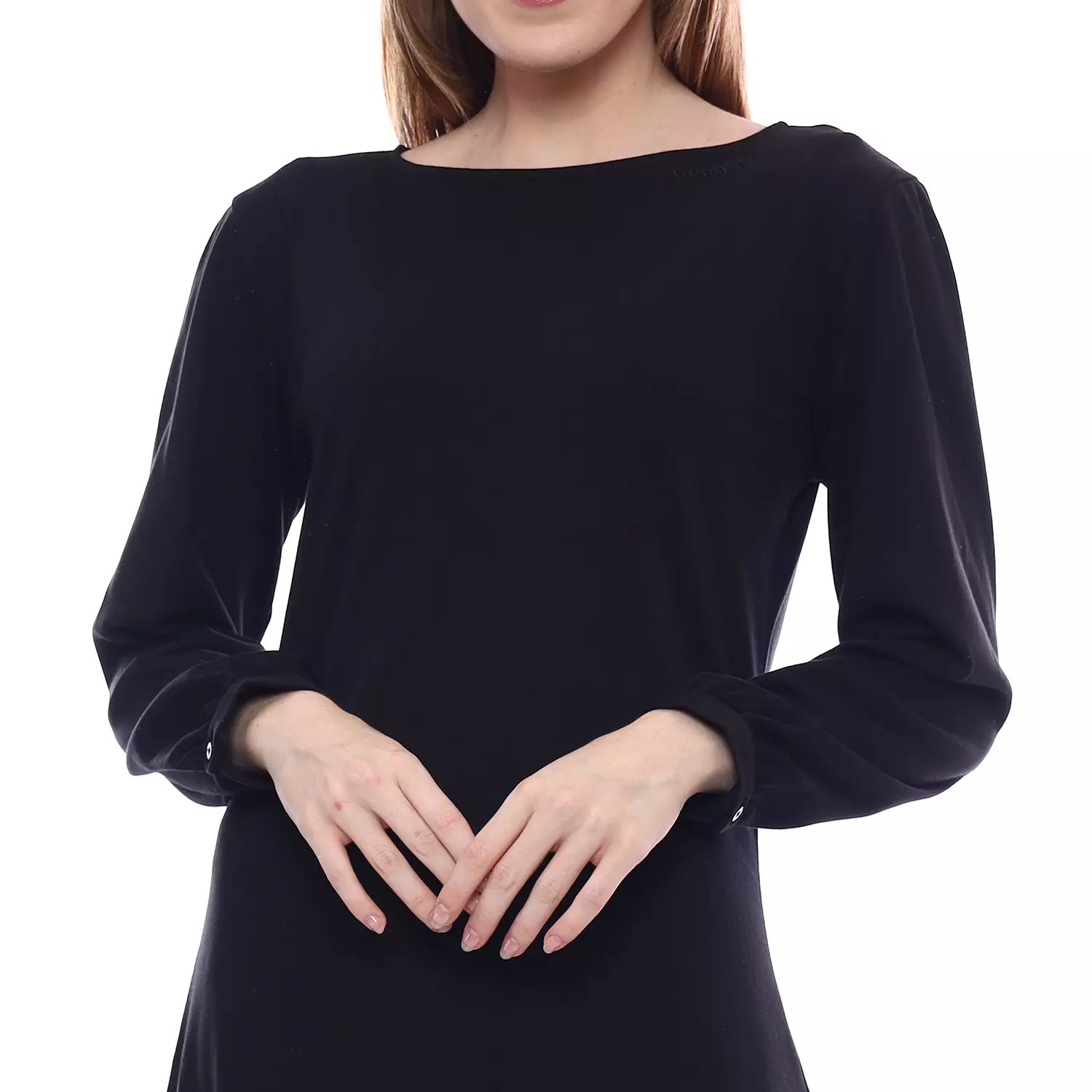 Insight Dress Wanita Hitam C Square Up Midi Dress Planet Surf