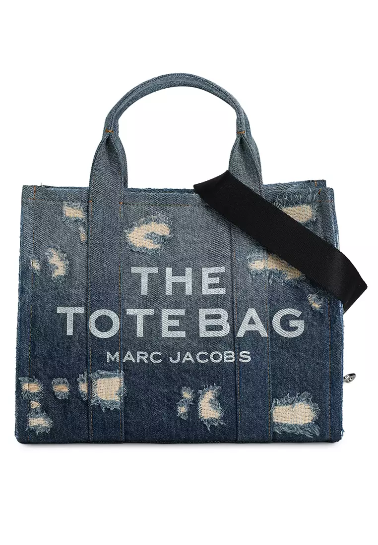 Marc Jacobs The Rip and Repair Denim Medium Tote Bag (nt