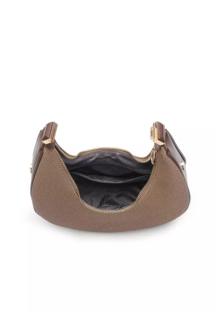 Women's Top Handle Bag / Sling Bag / Crossbody Bag / Shoulder Bag - Tan