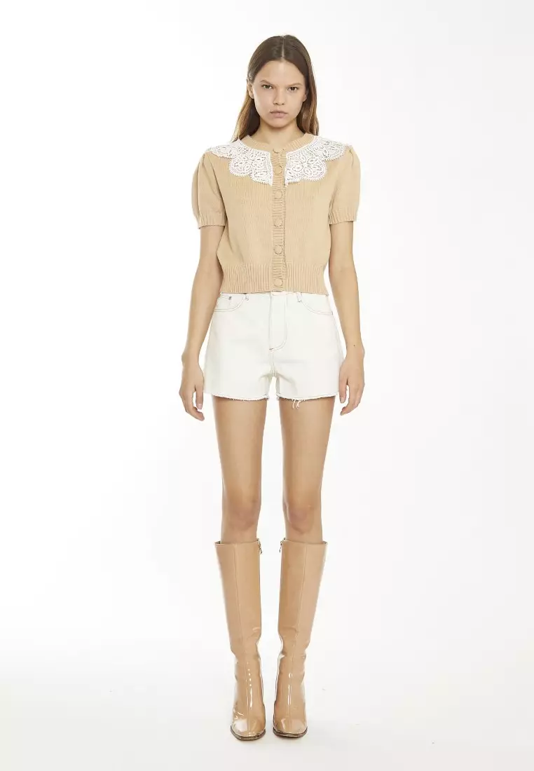 Lace Detail Cardigan