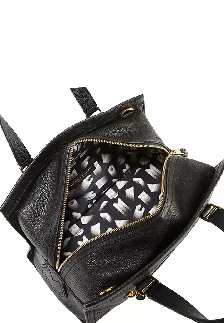 Cruiser Leather Satchel Bag in Black M0015021