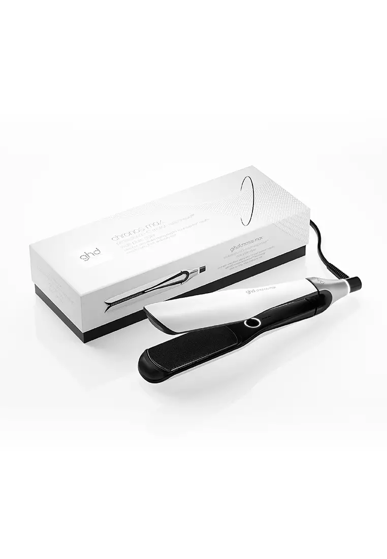 ghd Chrono Max™ 寬版高清亮澤造型夾 （白色)